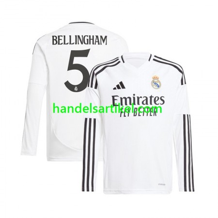 Real Madrid Jude Bellingham 5 Heim Trikotsatz 2024/25 Langarm